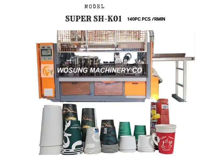 PAPER CUP MAKING MACHINE