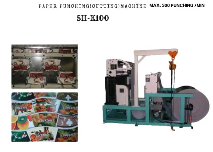 PAPER PUNCHING MACHINE FOR PAPER CUP PRODUCTION